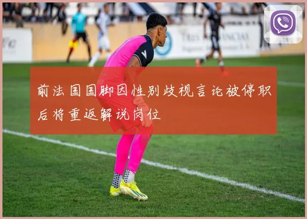 前法国国脚因性别歧视言论被停职后将重返解说岗位